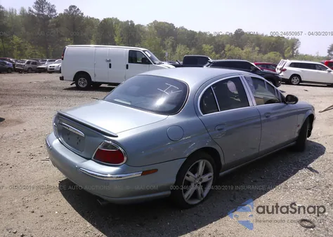 2003 Jaguar S-Type из США, поврежденный, VIN SAJEA01T13FM89362